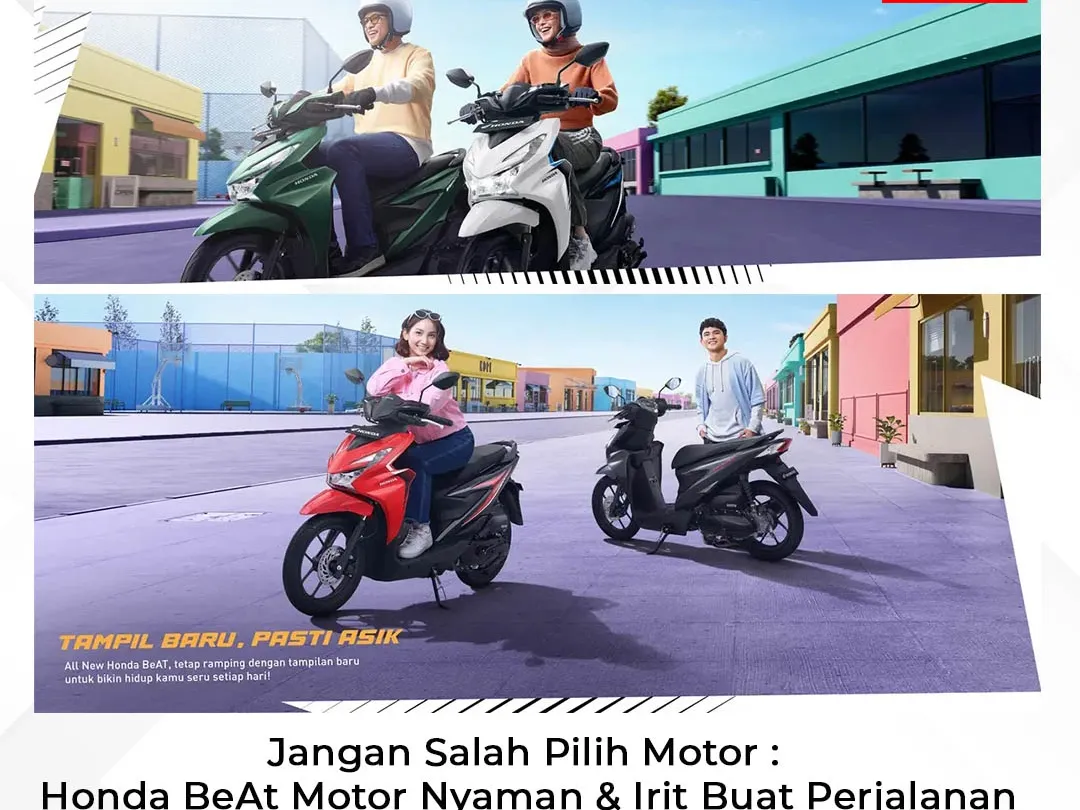 Jangan Salah Pilih Motor: Honda BeAT, Motor Nyaman & Irit Buat Perjalanan