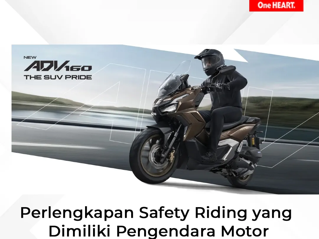 Perlengkapan Safety Riding yang Harus Dimiliki Pengendara Motor