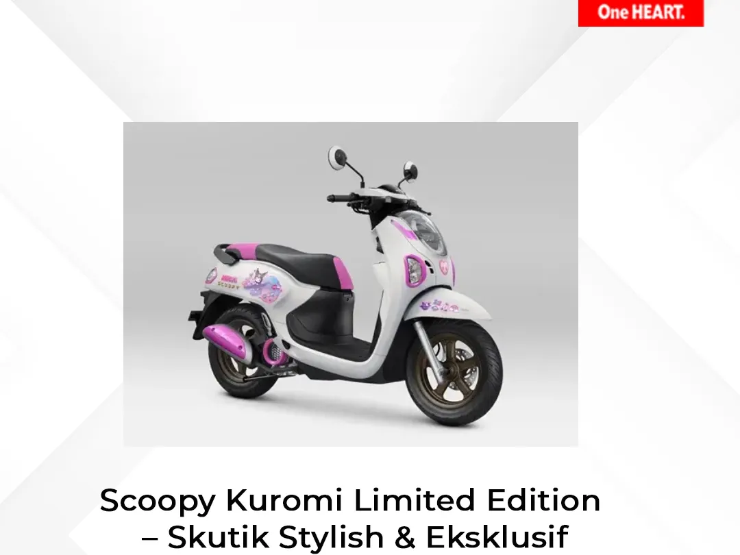 Scoopy Kuromi Limited Edition – Skutik Stylish & Eksklusif