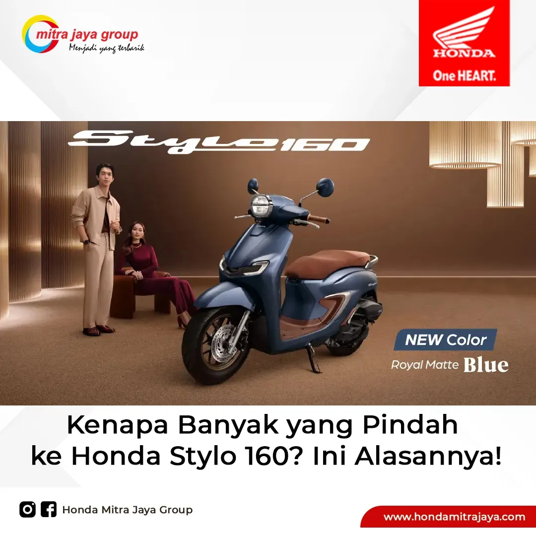 Kenapa Banyak yang Pindah ke Honda Stylo 160? Ini Alasannya!