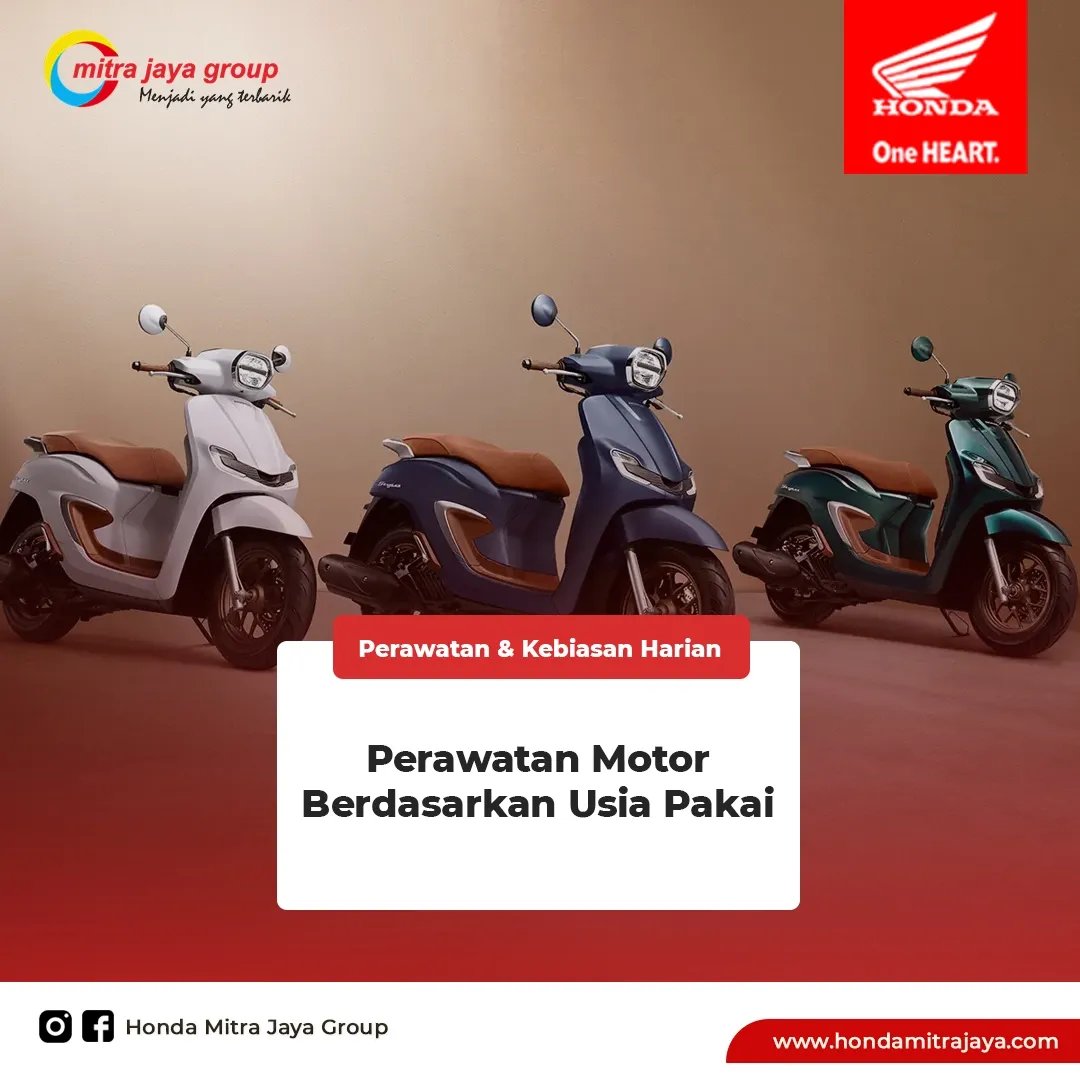Perawatan Motor Berdasarkan Usia Pakai
