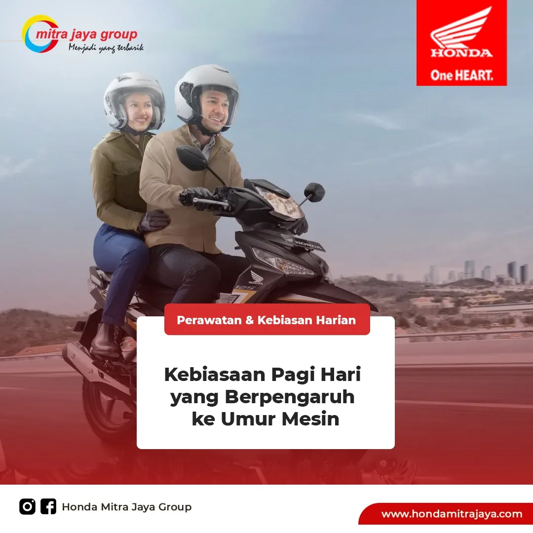 Kebiasaan Pagi Hari yang Berpengaruh ke Umur Mesin