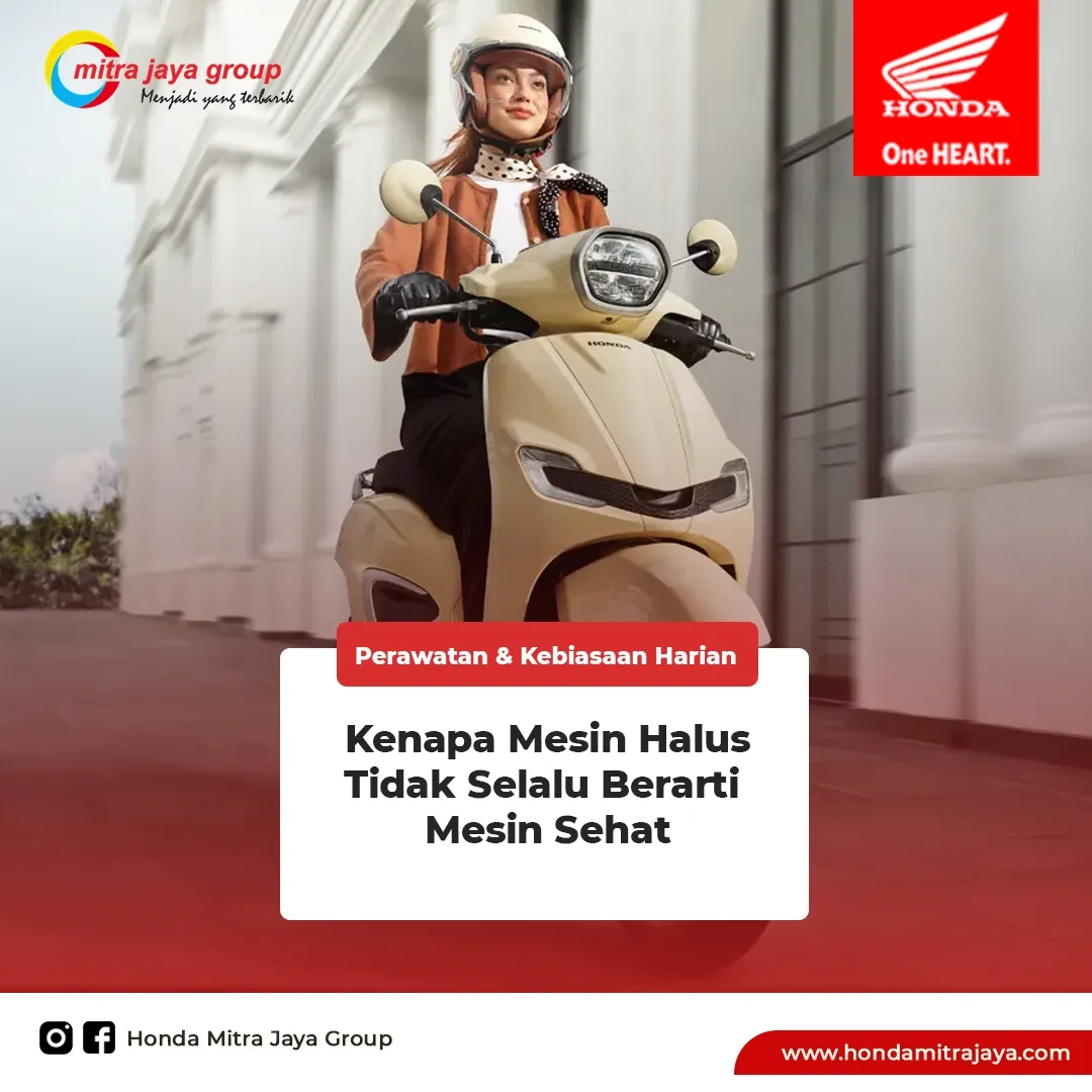 Kenapa Mesin Halus Tidak Selalu Berarti Mesin Sehat